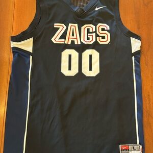 Authentic Nike Gonzaga University Basketball Jersey (2011)